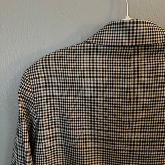 ZARA Plaid Oversized Blazer Size Small casual workwear comfort - Picture 6 of 6